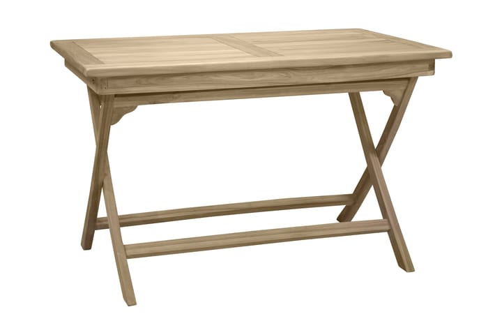 Simba Ruokapöytä 120x70cm - Luonnonväri - Puutarhakalusteet - Terassipöydät - Ruokapöytä terassille
