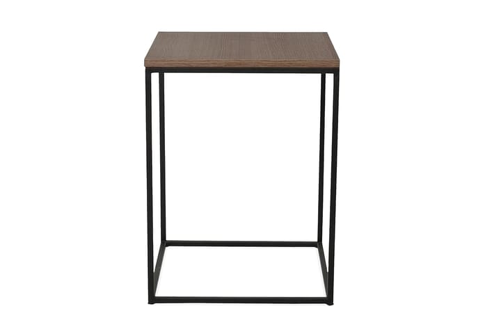 Sivupöytä Gadek 45 cm - Pähkinä/Musta - Puutarhakalusteet - Terassipöydät - Sivupöydät ulos