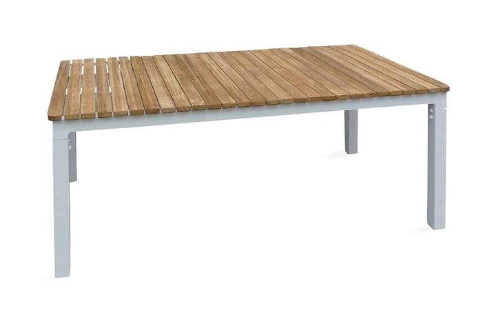 Sohvapöytä Brasilia 110x60 cm Tiikki/Valkoinen - Venture Home - Huonekalut - Pöytä & ruokailuryhmä - Apupöytä & sivupöytä - Tarjotinpöytä & pikkupöytä