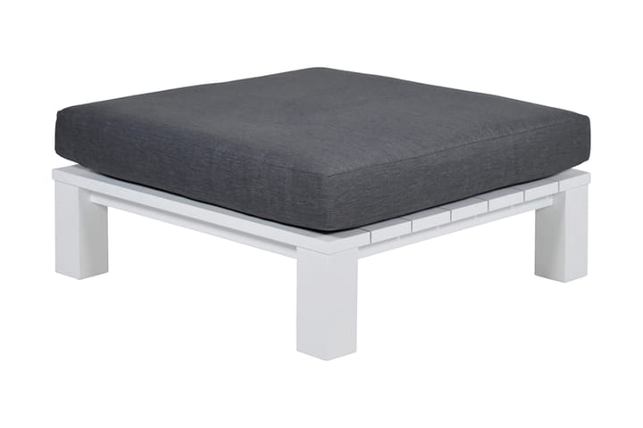 Sohvapöytä Cube 100 cm Valkoinen/Musta - Garden Impressions - Puutarhakalusteet - Terassipöydät - Sohvapöytä ulos & loungepöytä