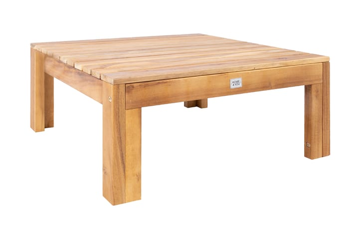 Sohvapöytä Finlay 65x65xH29,5 cm Akaasia - Puutarhakalusteet - Terassipöydät - Sohvapöytä ulos & loungepöytä