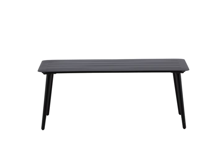 Sohvapöytä Lina 100 cm Musta - Venture Home - Puutarhakalusteet - Terassipöydät - Sohvapöytä ulos & loungepöytä