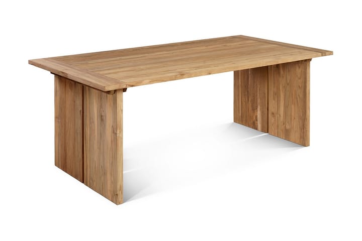 Sohvapöytä - Luonnonväri/Beige - Puutarhakalusteet - Terassipöydät - Ruokapöytä terassille