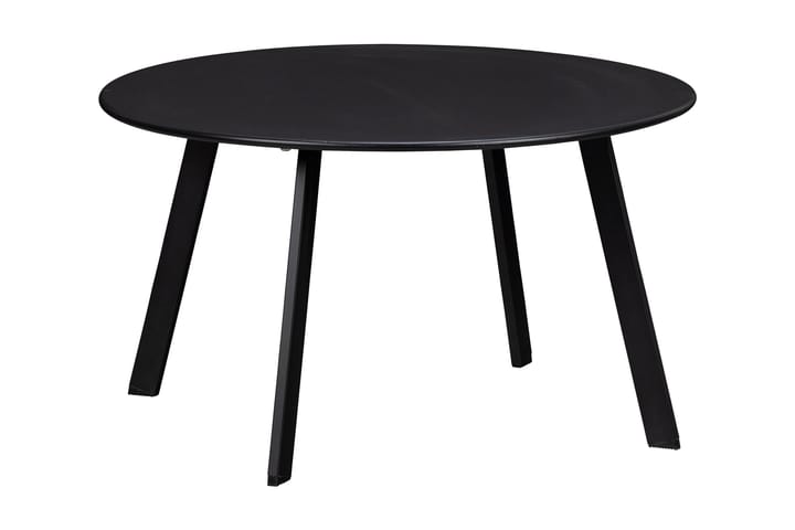 Sohvapöytä Menefer Pyöreä 70 cm - Musta - Puutarhakalusteet - Terassipöydät - Sohvapöytä ulos & loungepöytä