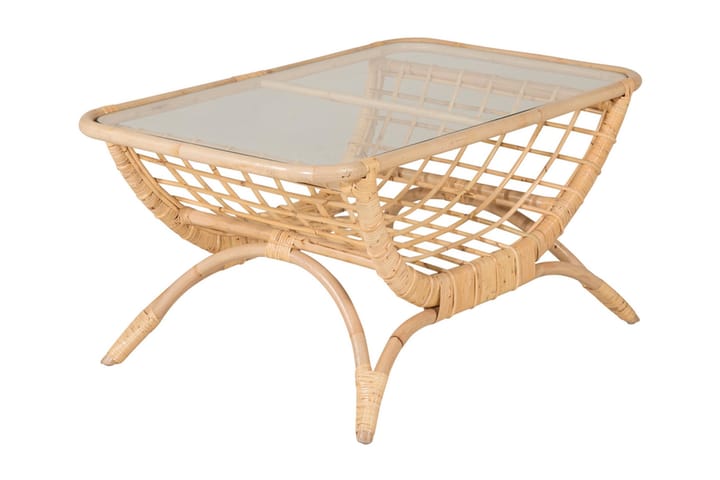 Sohvapöytä Mwuana 95 cm - Bambu - Puutarhakalusteet - Terassipöydät - Sohvapöytä ulos & loungepöytä