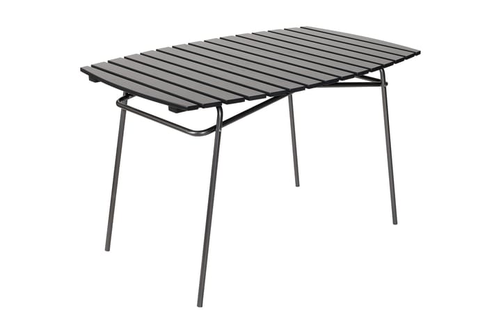Pöytä Retro 403 musta/harmaa - Varax - Puutarhakalusteet - Terassipöydät - Ruokapöytä terassille
