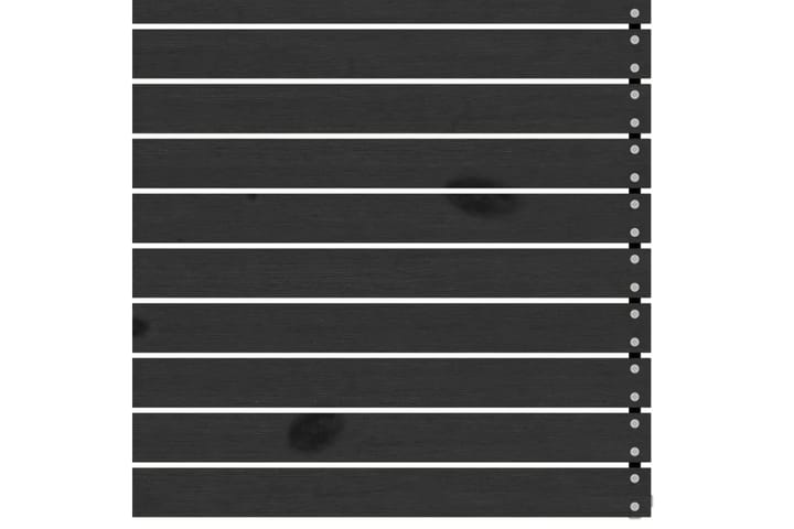 Puutarhan kulmasohva musta täysi mänty - Puutarhakalusteet - Sohvat & penkit - Pihakeinut