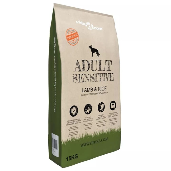 Premium koiran kuivaruoka 2kpl Adult Sensitive Lamb & Rice - Puutarhakalusteet - Ulkoryhmä - Ruokailuryhmät ulos