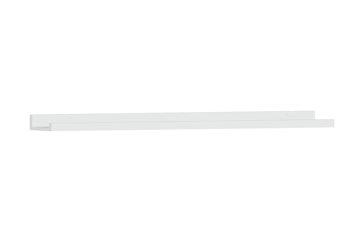 White Shelf Tauluhylly MDF 110 cm Valkoinen - Valkoinen - Säilytys - Hylly - Tauluhylly