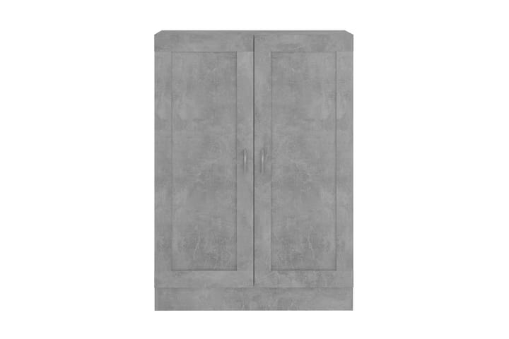 Kirjahylly betoninharmaa 82,5x30,5x115 cm lastulevy - Harmaa - Säilytys - Hylly