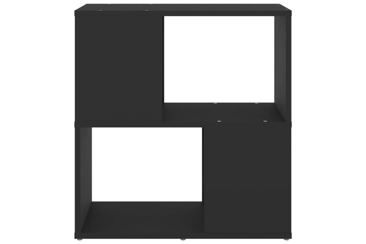 Kirjahylly musta 60x24x63 cm lastulevy - Musta - Säilytys - Hyllyt