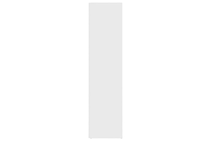 Kulmakaappi valkoinen 33x33x132 cm lastulevy - Valkoinen - Säilytys - Hyllyt