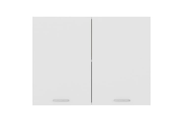 Seinäkaappi valkoinen 80x31x60 cm lastulevy - Valkoinen - Säilytys - Kaappi - Säilytyskaappi