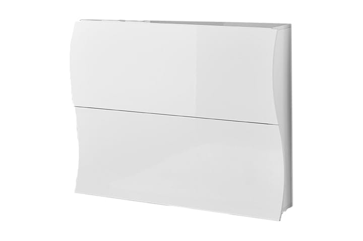 Kenkäkaappi Ondres 101x27 cm 2 laatikkoa - Valkoinen Korkeakiilto - Säilytys - Kenkäsäilytys