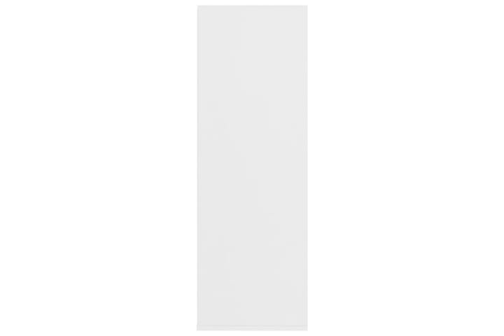 Kenkäteline valkoinen 54x34x100 cm lastulevy - Valkoinen - Säilytys - Kenkäsäilytys