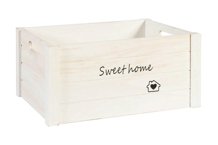 Puulaatikko Home&Garden-1 L Valkoinen - Säilytys - Piensäilytys - Säilytyslaatikko - Laatikko