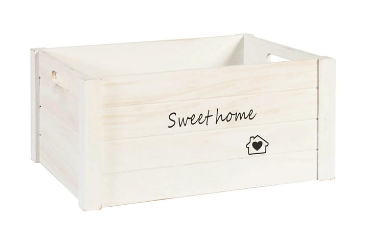 Puulaatikko Home&Garden-2 M Valkoinen - Säilytys - Piensäilytys - Säilytyslaatikko - Laatikko
