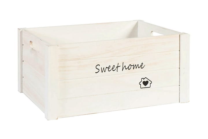 Puulaatikko Home&Garden-3 S Valkoinen - Säilytys - Piensäilytys - Säilytyslaatikko - Laatikko