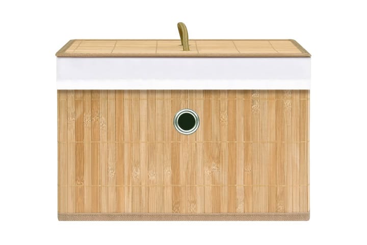 Säilytyslaatikot bambu 4 kpl - Ruskea - Säilytys - Piensäilytys - Säilytyslaatikko