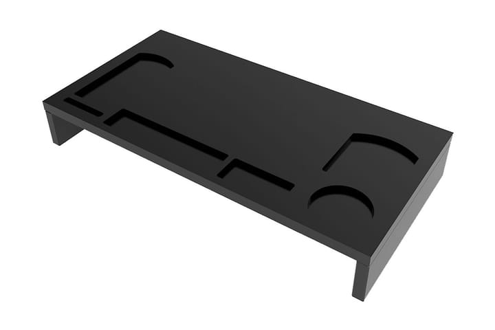 Läppäriteline Lagomood 60 cm - Musta - Säilytys - Piensäilytys - Säilytysteline - Kannettavan tietokoneen teline