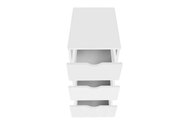 Lipasto 33x45x60 cm valkoinen - Valkoinen - Säilytys - Säilytyskalusteet - Lipasto - Laatikostot