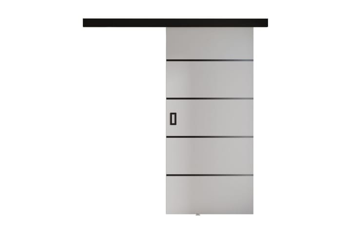 Liukuovi Majong Plus 204 cm - Valkoinen - Säilytys - Vaatesäilytys - Vaatekaappi - Vaatekaapin ovi - Vaatekaapin liukuovi