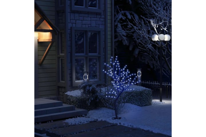 Joulukuusi 128 sinistä LED-valoa kirsikankukka 120 cm - Sisustustuotteet - Joulukoristeet & juhlakoristeet - Joulukoristeet