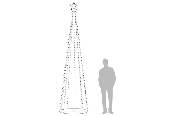 Kartio joulukuusi 400 moniväristä LED-valoa 100x360 cm - Sisustustuotteet - Joulukoristeet & juhlakoristeet - Joulukoristeet - Tekokuusi