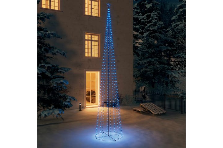 Kartio joulukuusi 752 sinistä LED-valoa 160x500 cm - Sisustustuotteet - Joulukoristeet & juhlakoristeet - Joulukoristeet