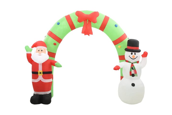 Ilmatäytteinen joulukoriste joulupukki ja lumiukko LED 280cm - Piha & ulkoaltaat - Uima-allas, poreallas & sauna - Uima-allas - Maanpinta-allas