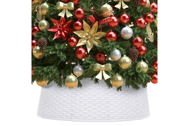 Joulukuusen helma valkoinen 54x19,5 cm - Valkoinen - Sisustustuotteet - Joulukoristeet & juhlakoristeet - Joulukoristeet