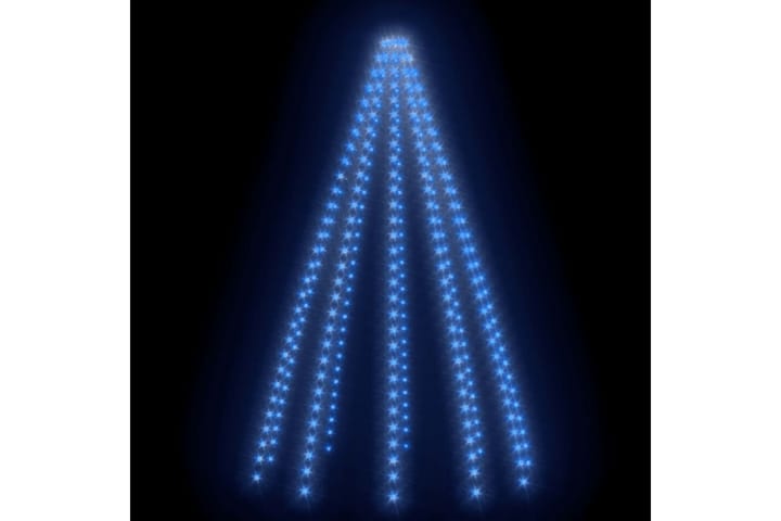 Joulukuusen valoverkko 250 LED-valoa sininen 250 cm - Sininen - Sisustustuotteet - Joulukoristeet & juhlakoristeet - Joulukoristeet