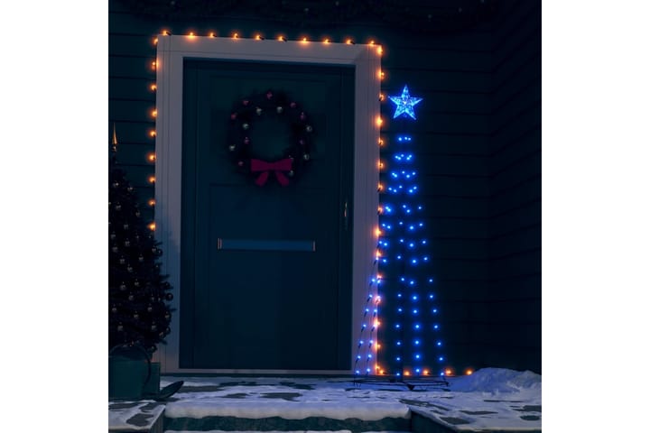Kartio joulukuusi 84 sinistä LEDiä 50x150 cm - Sisustustuotteet - Joulukoristeet & juhlakoristeet - Joulukoristeet - Joulukuusen koristeet
