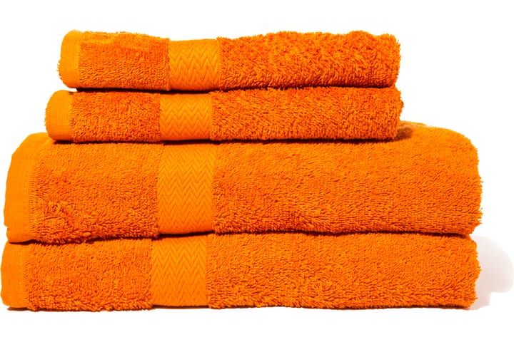Frotee Kylpylakana Queen Anne 150x90 cm - Oranssi - Sisustustuotteet - Kodintekstiilit - Kylpyhuoneen tekstiilit