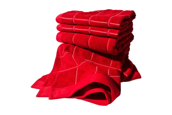 Kylpypyyhe Lord Nelson Victory Frotee - 150x90cm Punainen - Sisustustuotteet - Kodintekstiilit - Kylpyhuoneen tekstiilit
