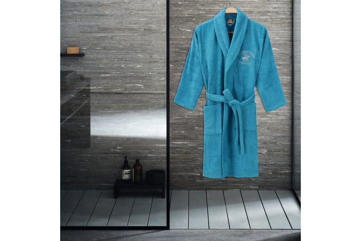 Kylpytakki Beverly Hills Polo Club S/M - Turkoosi - Sisustustuotteet - Kodintekstiilit - Kylpyhuoneen tekstiilit