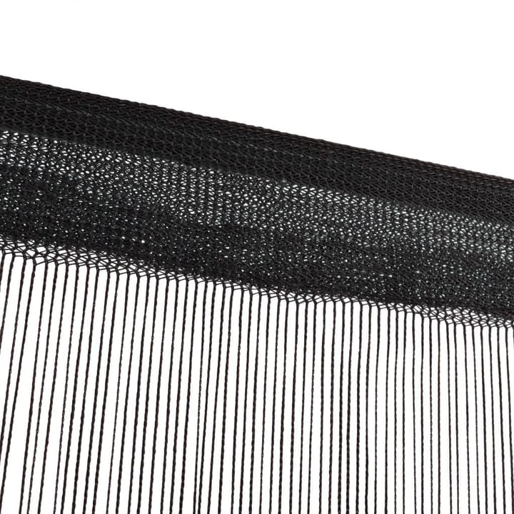 String-verhot 2 kpl 100x250 cm Musta - Musta - Sisustustuotteet - Kodintekstiilit - Verhot