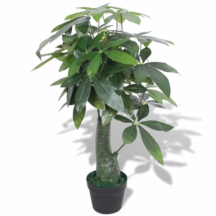 Tekokasvi ruukulla kastanjasutipuu 85 cm vihreä - Vihreä - Sisustustuotteet - Sisustusesineet - Tekokasvit