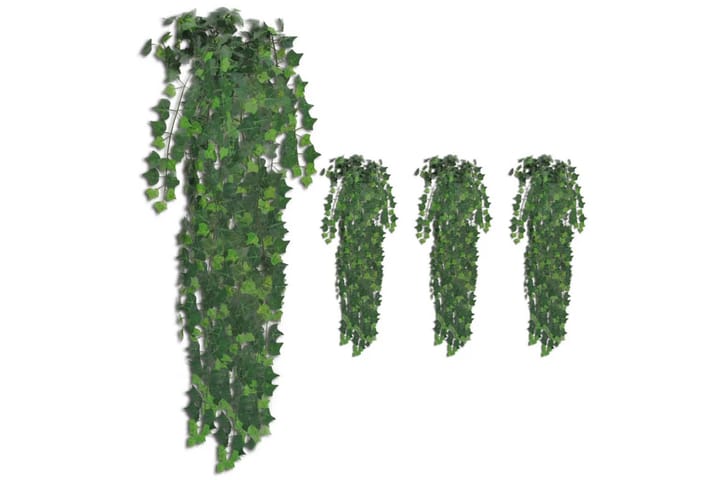 Tekomurattipensaat 4 kpl vihreä 90 cm - Sisustustuotteet - Sisustusesineet - Tekokasvit