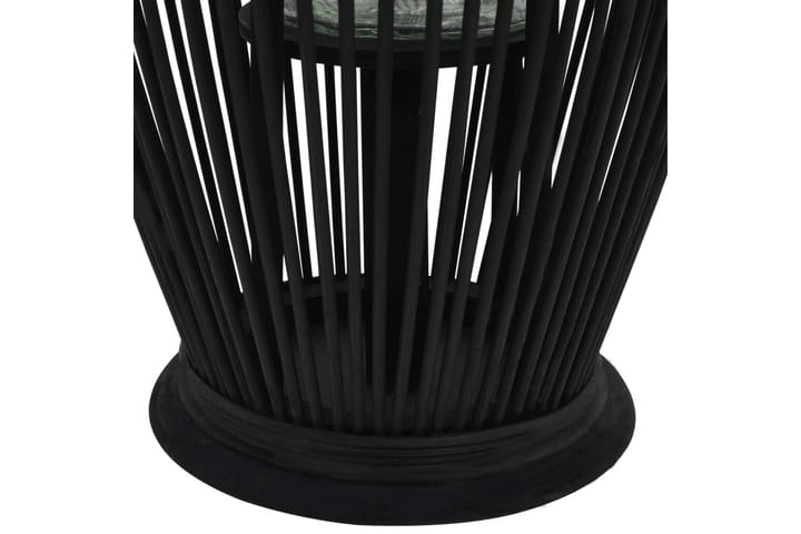 Riippuva kynttilänpidike bambu musta 60 cm - Musta - Sisustustuotteet - Kynttilä & tuoksut - Kynttilänjalat & lyhdyt