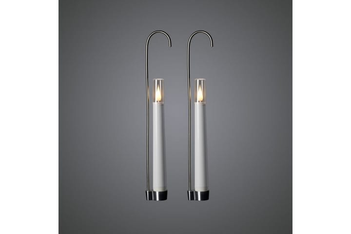 Kynttilä 2 kpl LED Riippuva Valkoinen - Konstsmide - Valaistus - Sisävalaistus & lamput - Tunnelmavalaistus - Paristokäyttöiset valot