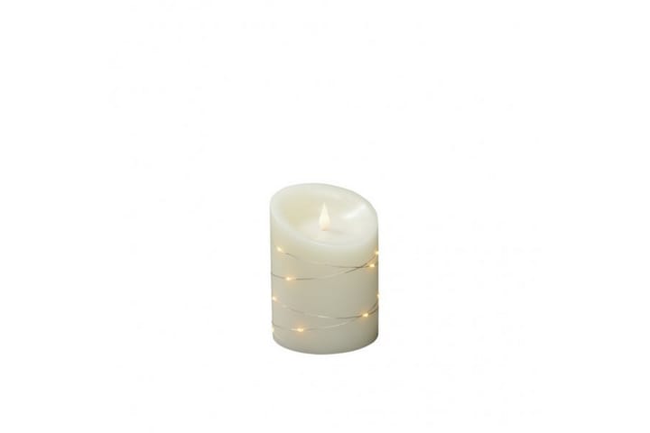 Vahakynttilä 10x14 cm LED Kermanvalkoinen - Konstsmide - Sisustustuotteet - Kynttilät ja tuoksut - LED-kynttilä