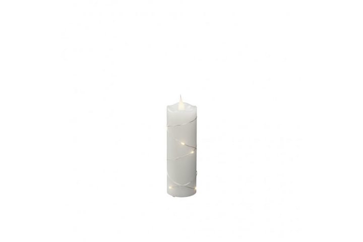 Vahakynttilä 5x15,2 cm LED Valkoinen - Konstsmide - Sisustustuotteet - Kynttilä & tuoksut - LED-kynttilä