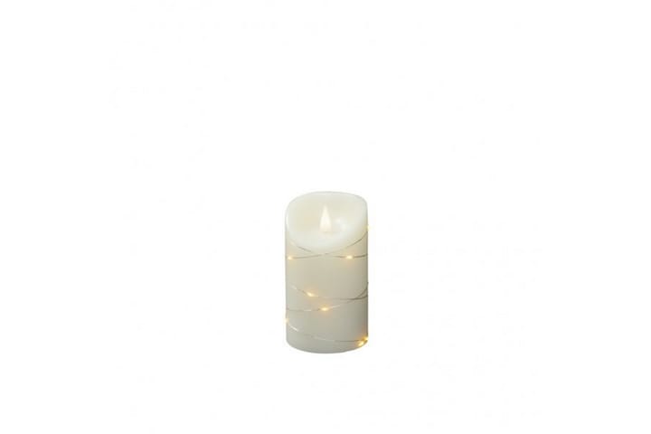 Vahakynttilä 7,5x13,5 cm LED Kermanvalkoinen - Konstsmide - Sisustustuotteet - Kynttilät ja tuoksut - LED-kynttilä