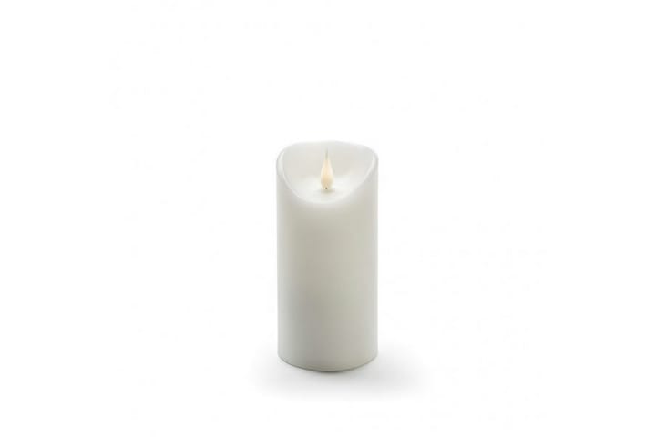 Vahakynttilä 7,6x15,2 cm LED Valkoinen - Konstsmide - Sisustustuotteet - Kynttilä & tuoksut - LED-kynttilä