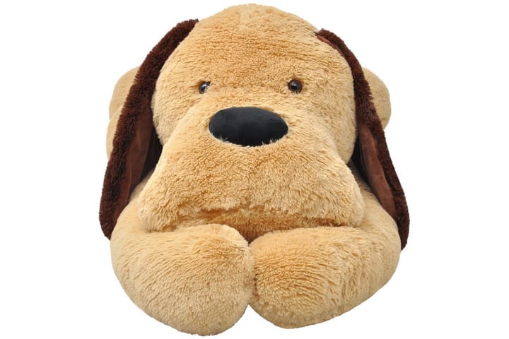 Koira pehmolelu Ruskea 160 cm - Ruskea - Sisustustuotteet - Lastenhuoneen sisustus - Lastenhuoneen koristeet
