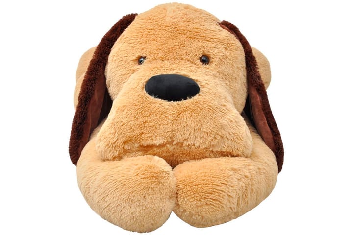 Koira pehmolelu Ruskea 80 cm - Ruskea - Sisustustuotteet - Lastenhuoneen sisustus - Lastenhuoneen koristeet