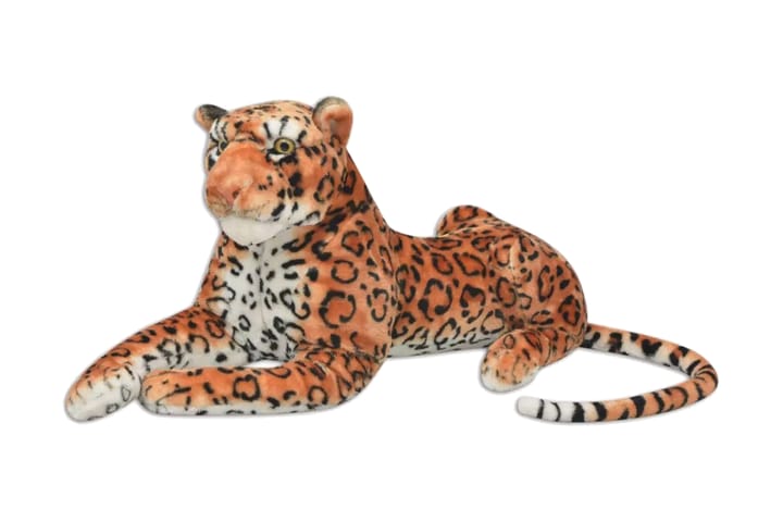 Leopardi pehmolelu Ruskea XXL - Ruskea - Sisustustuotteet - Lastenhuoneen sisustus - Lastenhuoneen koristeet