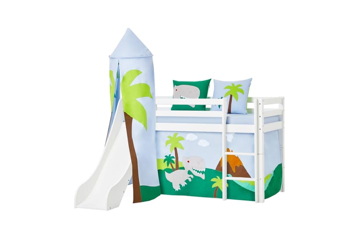 Torni Majasänkyyn Dinosaurus - Vihreä - Sisustustuotteet - Lastenhuoneen sisustus - Lastenhuoneen koristeet