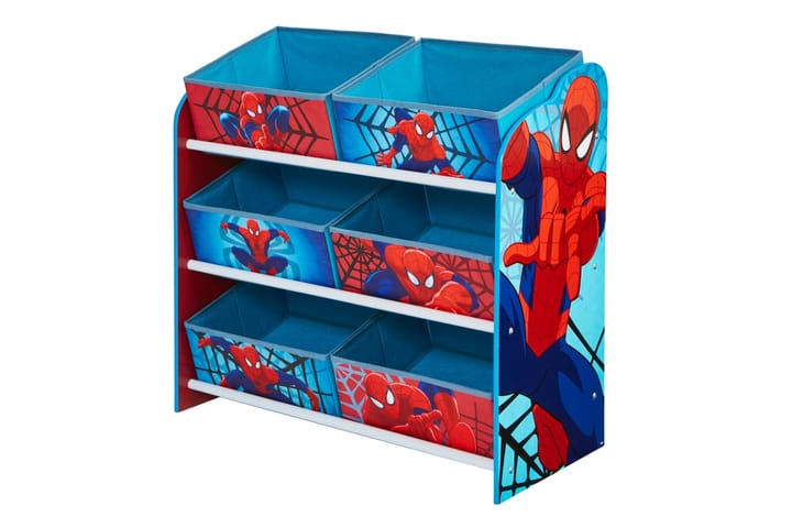 Lasten Lelulaatikosto Spiderman Sininen/Punainen - Marvel - Sisustustuotteet - Lastenhuoneen sisustus - Lastenhuonesäilytys
